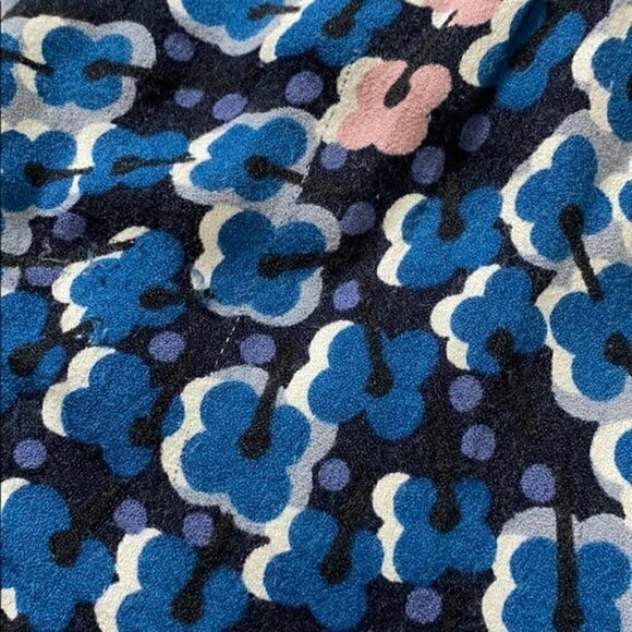 BODEN Floral Printed Kelly Jersey Tie Waist Dress 4L Wedding Spring Career Work - Picture 10 of 10